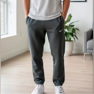 Nike Dark Gray/Green Joggers L